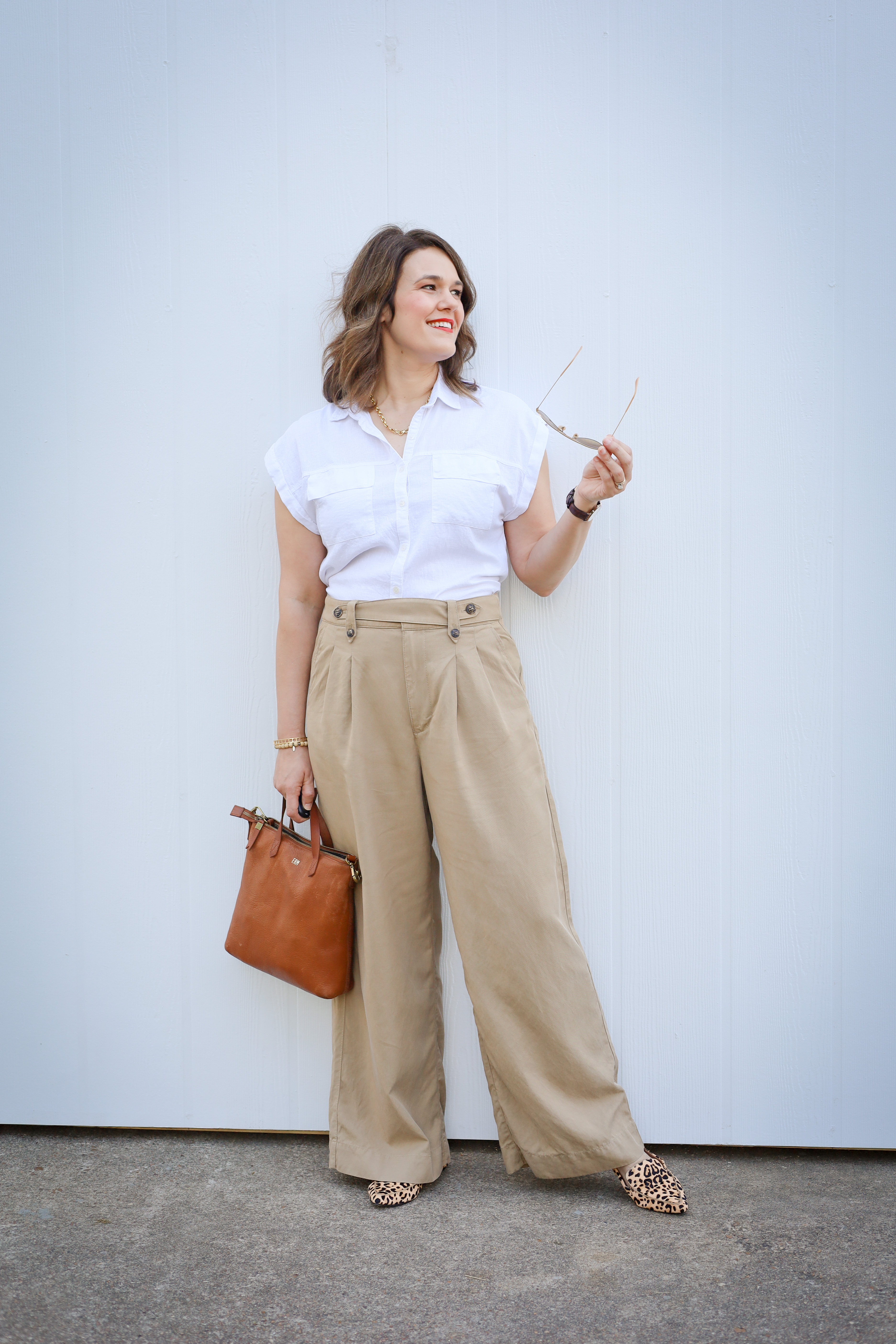 How to style Wide leg trousers
